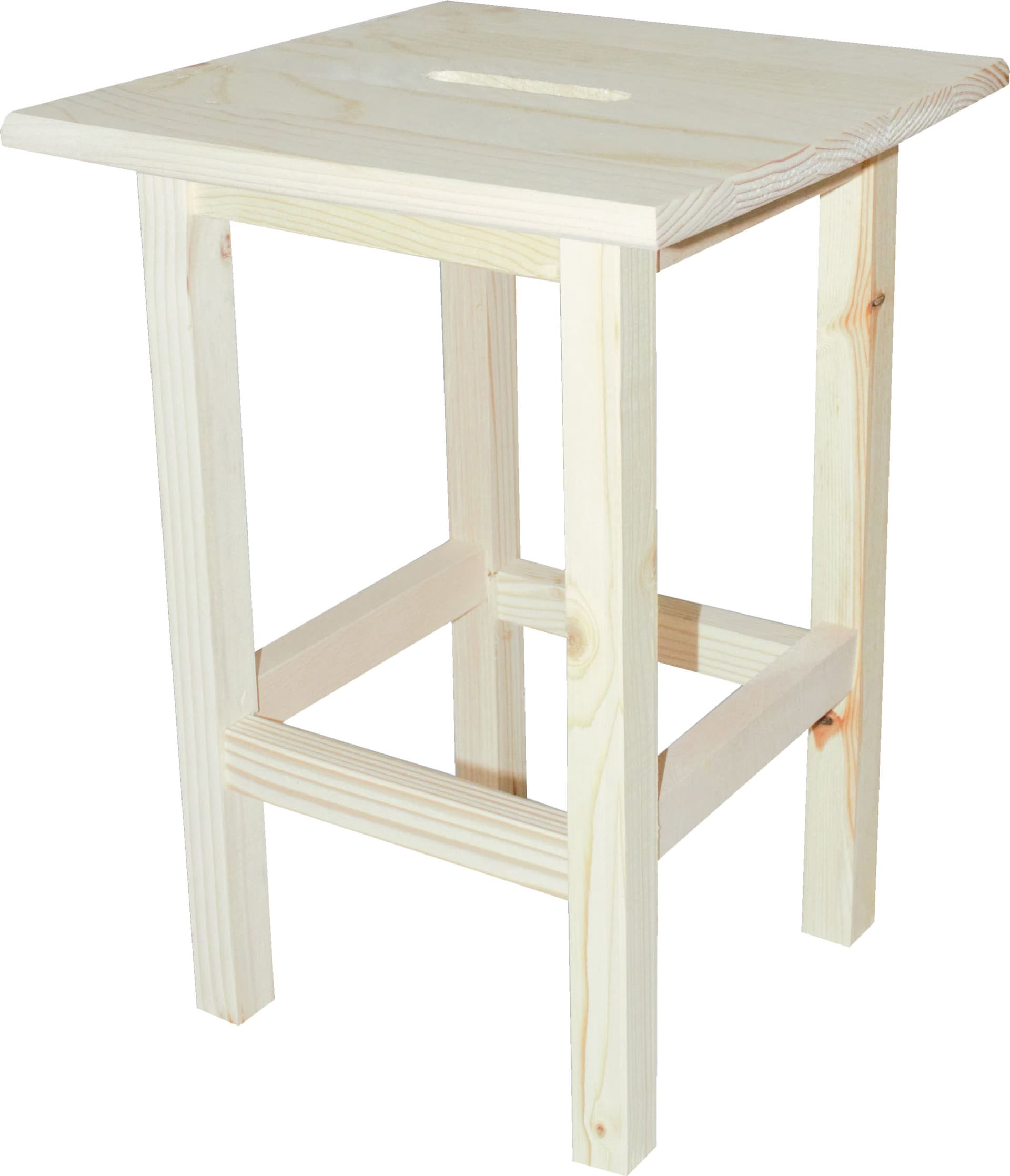 Sgabello Legno Seduta - 2