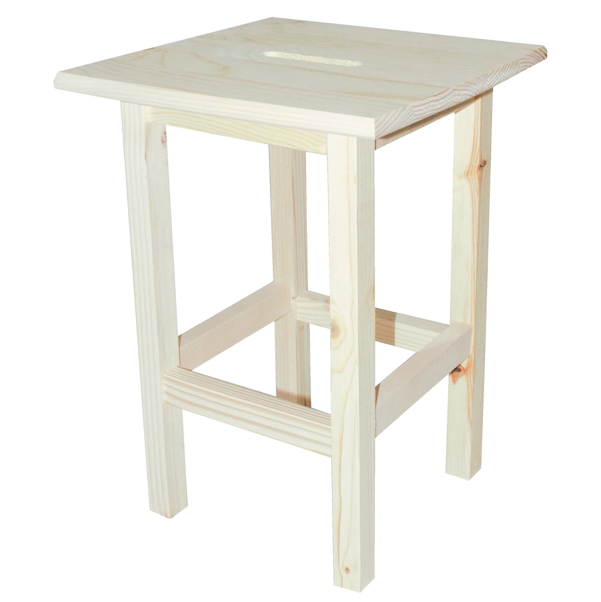 Sgabello Legno Seduta - 2