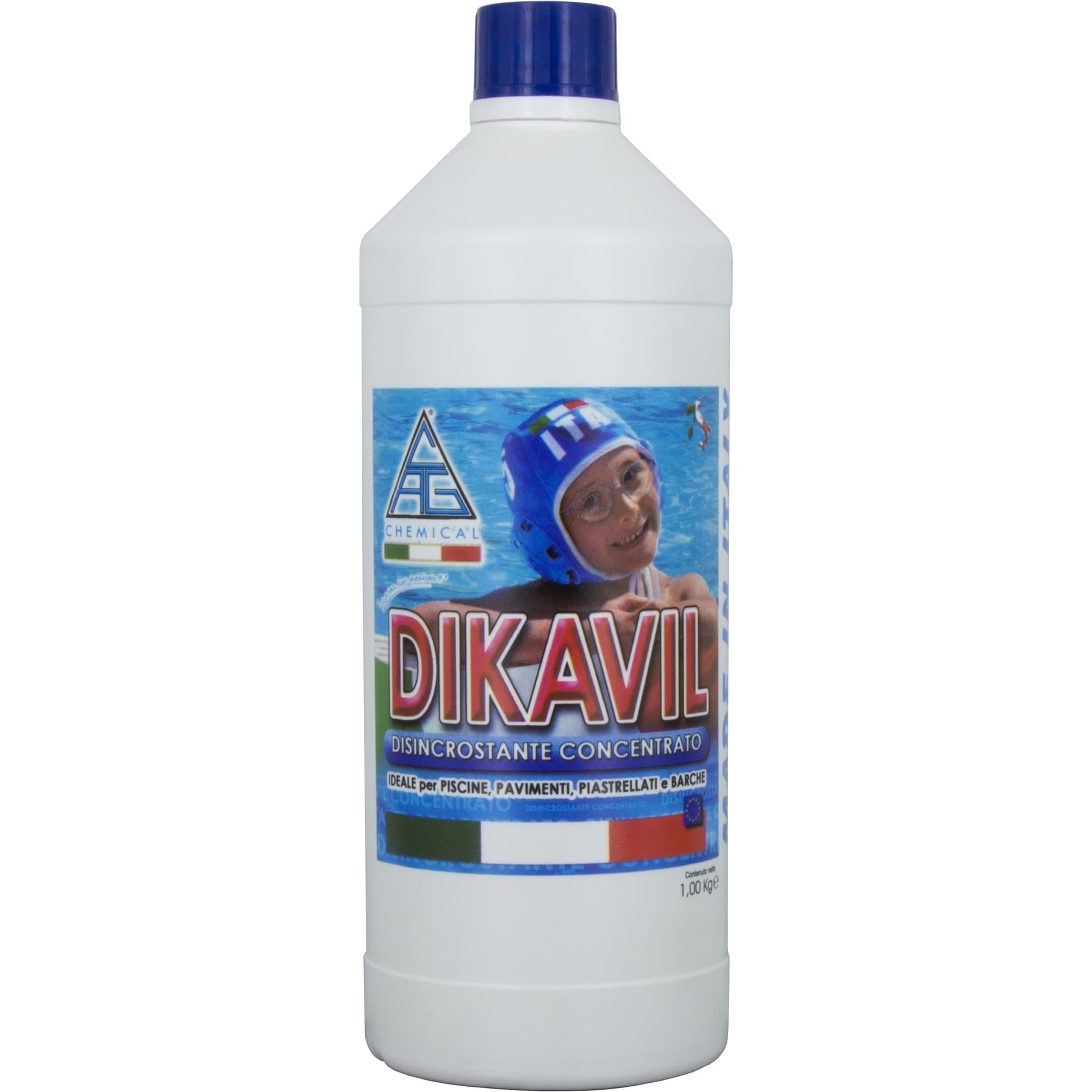 Disincrostante per Piscina Dikavil 1 l Cag Chemical 12 Pezzi - 2