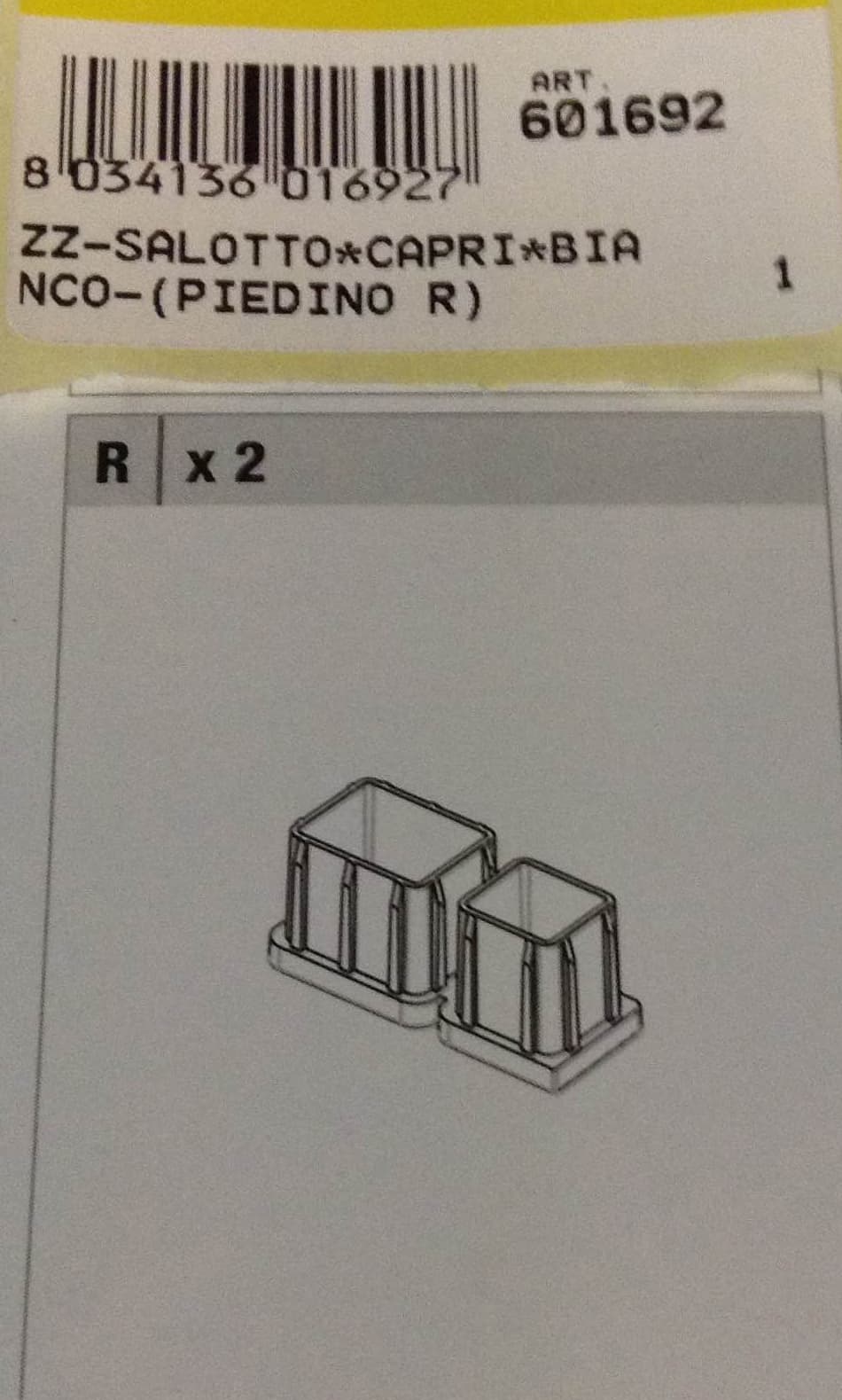 Salottocapribianco Piedino R - 2
