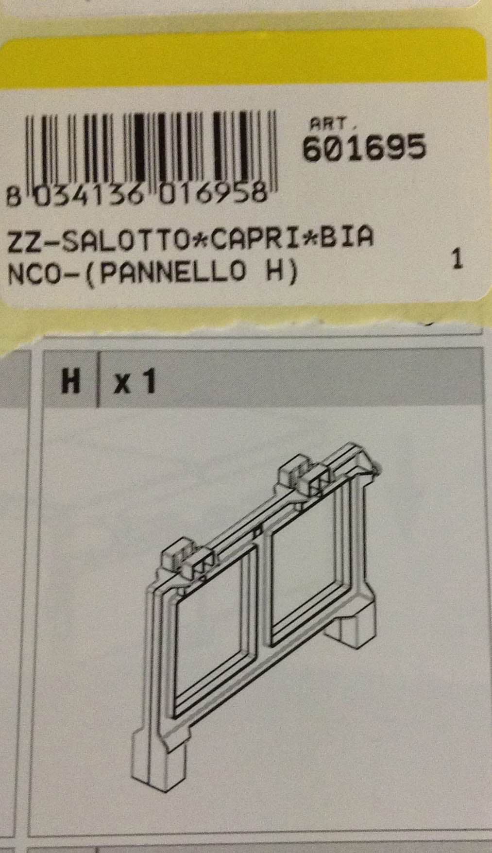 Salottocapribianco Pannello H - 2