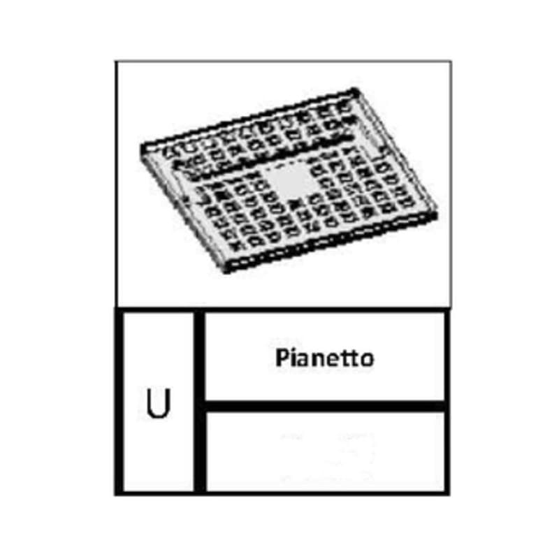 Armadio Spogliatoio 2 Posti Pianetto U - 2