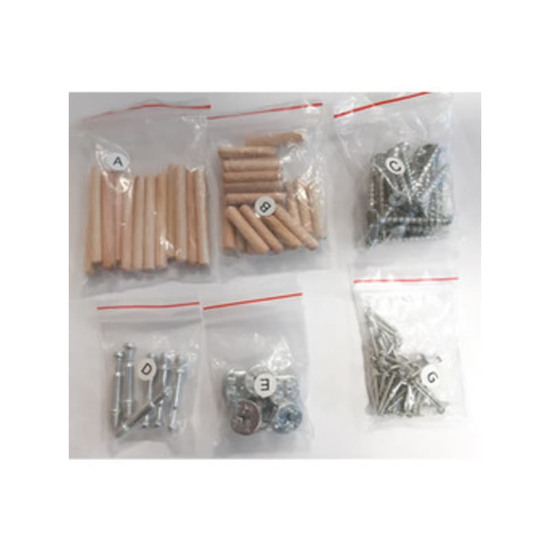 Kit Montaggio x Libreria Mod.cubo 10 - 2