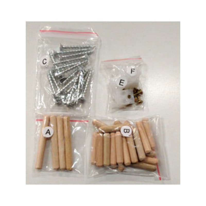 Kit Montaggio x Libreria Cubo 6 - 2