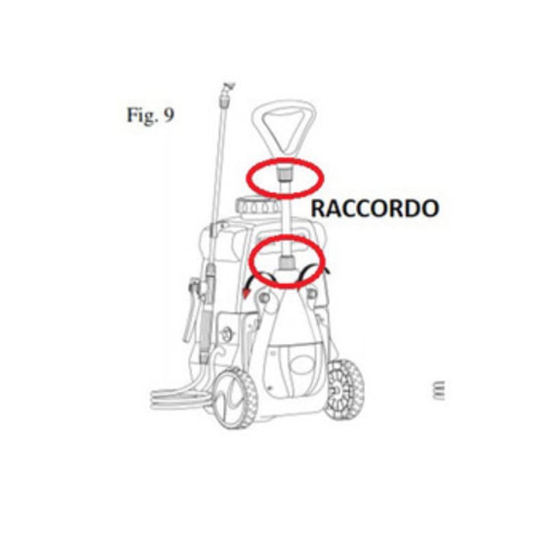 Raccordo Manico x Pompa Batt. SX MD16E - 2