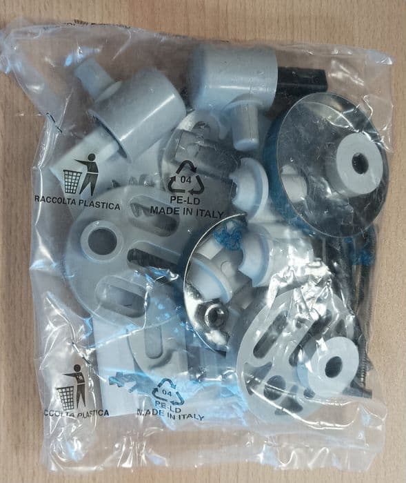 Accessori Montaggio Copriwater Slim Mod.ap Bianco Universale – Saniplast