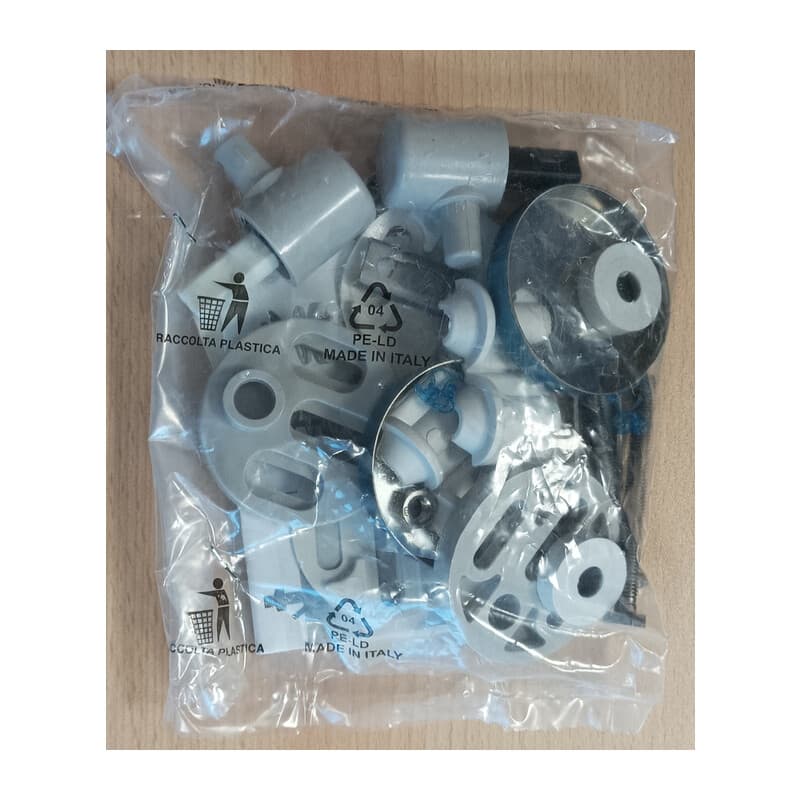 Accessori Montaggio Copriwater Slim Mod.ap Bianco Universale - 2