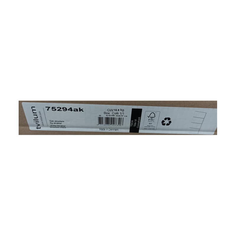 Box 1 x 1 75294AK x Kit Armadio Verona 2ASC Rovere 182 cm - 2