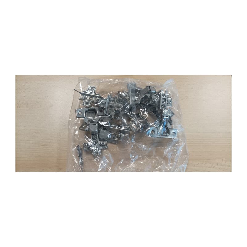 Kit Buffet Elvezia Rovere Bianco Laccato Busta Cerniere - 2