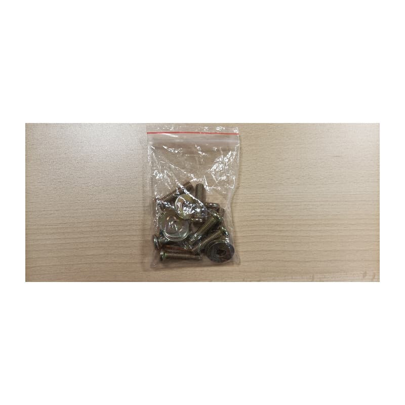 Kit Montaggio x Divano Prontoletto Classic 3 Posti Grigio Scuro 1,0 - 2