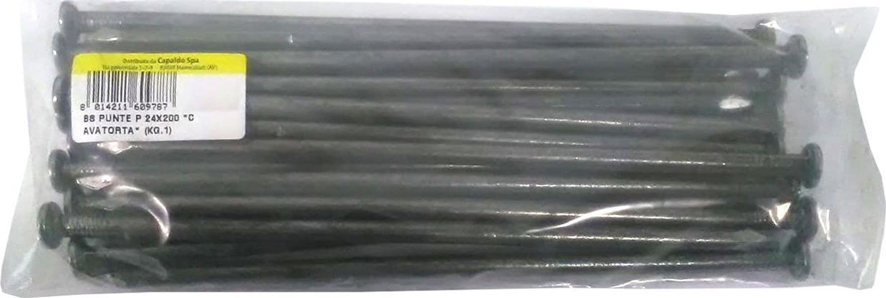 Bs Chiodi Testa Piana 21 x 120 Cavatorta 1 kg 5 Bs - 2