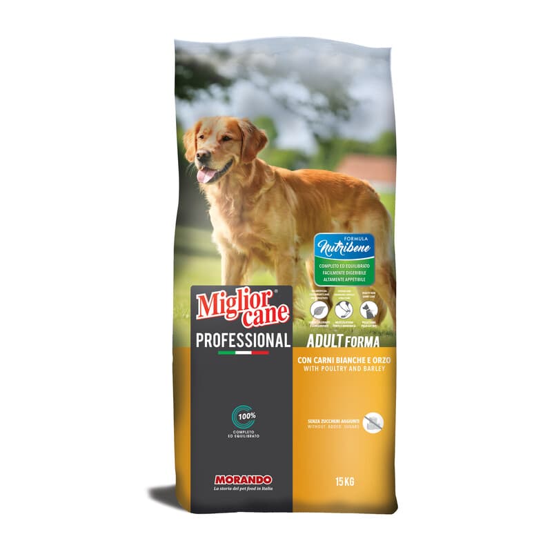 Cibo Cane Morando 15 kg Adult Forma Carn Bia Orzo - 2