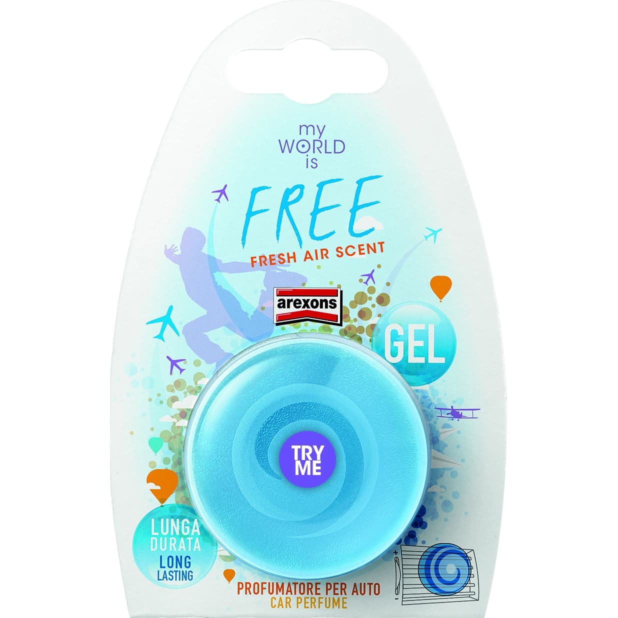 Arexons 1501 Prof Auto My World Is Free 9 g 12 Pezzi - 2