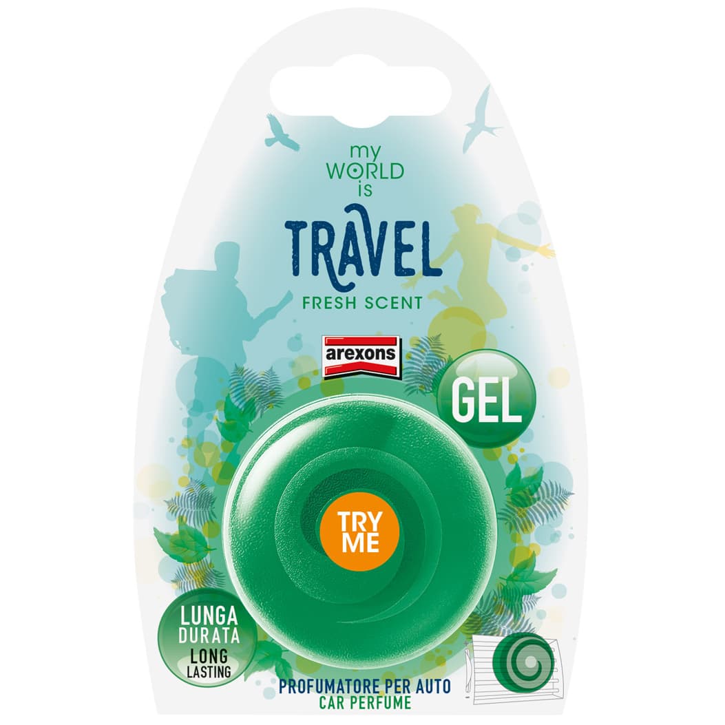 Arexons 1409 Prof Auto My World Is Travel 9 g 12 Pezzi - 2