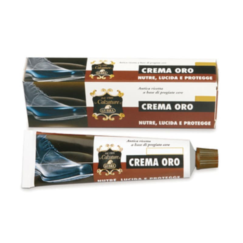 Crema Oro Calzature 50 ml Marrone Scuro Gubra - 2