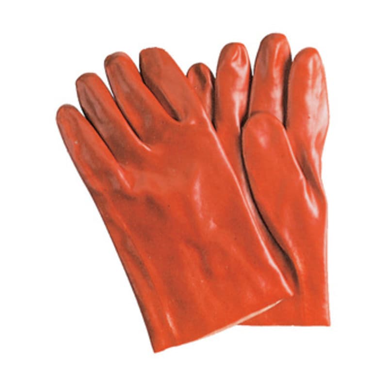 Guanti da Lavoro Antiacido Rossi 35 cm Pl 6 Pezzi - 2