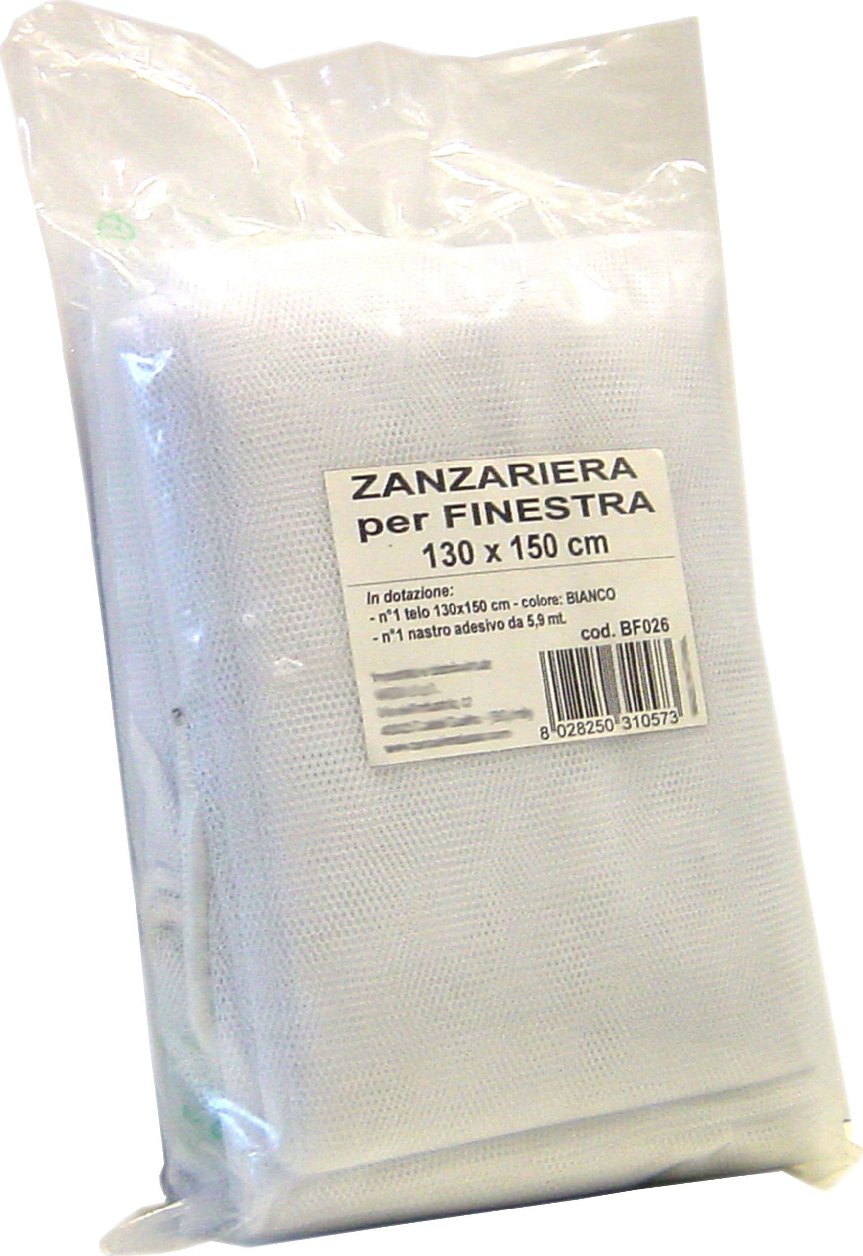 Zanzariera Poliestere Finestra 130 x 150 cm Bianco 10 Pezzi - 2