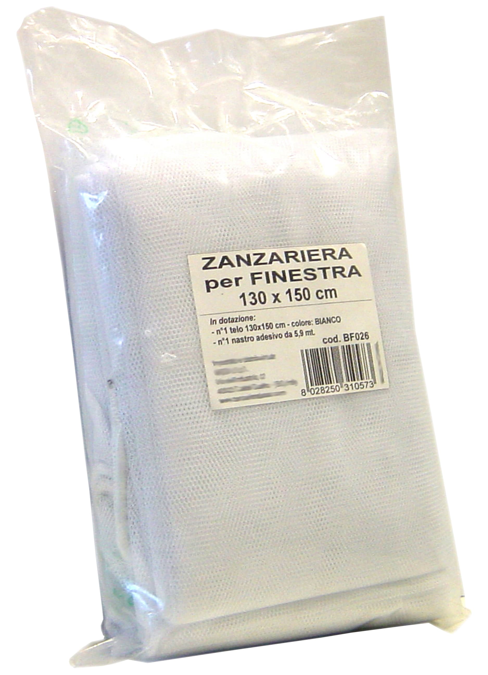 Zanzariera Poliestere Finestra 130 x 150 cm Bianco 10 Pezzi - 2