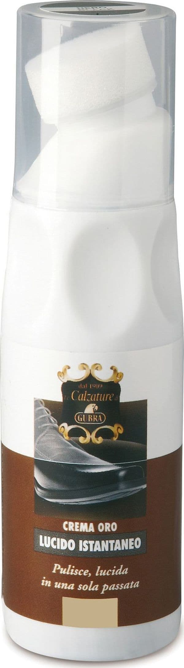 Lucido Calzature Istantantaneo 75 ml Nero Gubra 6 Pezzi - 2