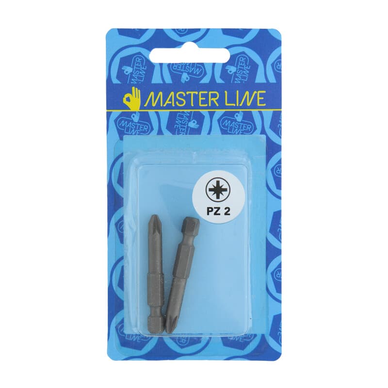 Bl Inserto Pozidriv Utensili Elettr PZ2 da 5 Blister 2 Pezzi - 2