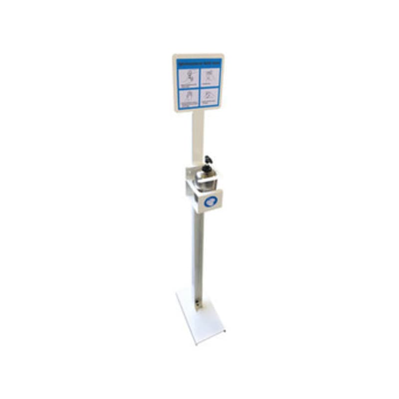 Porta Dispenser Gel Piantana D 80 mm H 1250 - 2