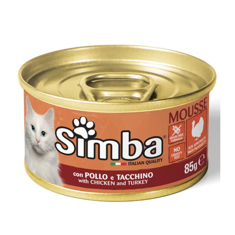 Cibo Gatto Monge Simba 85 g Pollo e Tacchino 24 Pezzi - 2