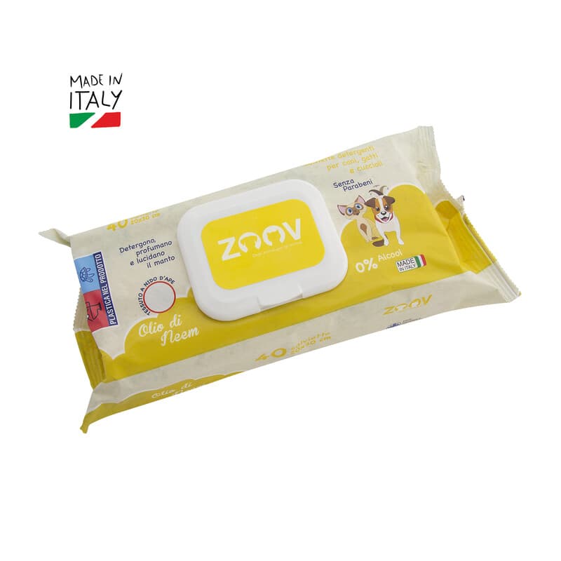 Zoov Salviettine Detergenti Neem PZ.40 - 2