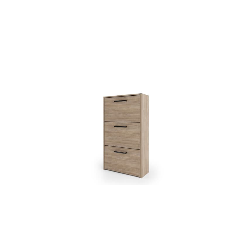 Kit Scarpiera 3 Ribalte D Prof. 60 x 25 x 102 Rovere - 2