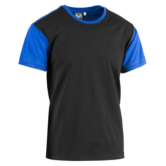 Shirt College Nero Royal Mis. L 10 Pezzi - 2
