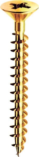 SC VITI PER LEGNO OTTONATE TP  3,5X30 (PZ. 50)*- MUSTAD- 5,0 pz