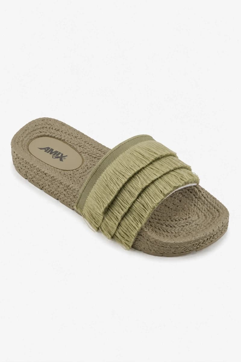 Ciabatte donna con frange HEFREE D1 | Amix - 2