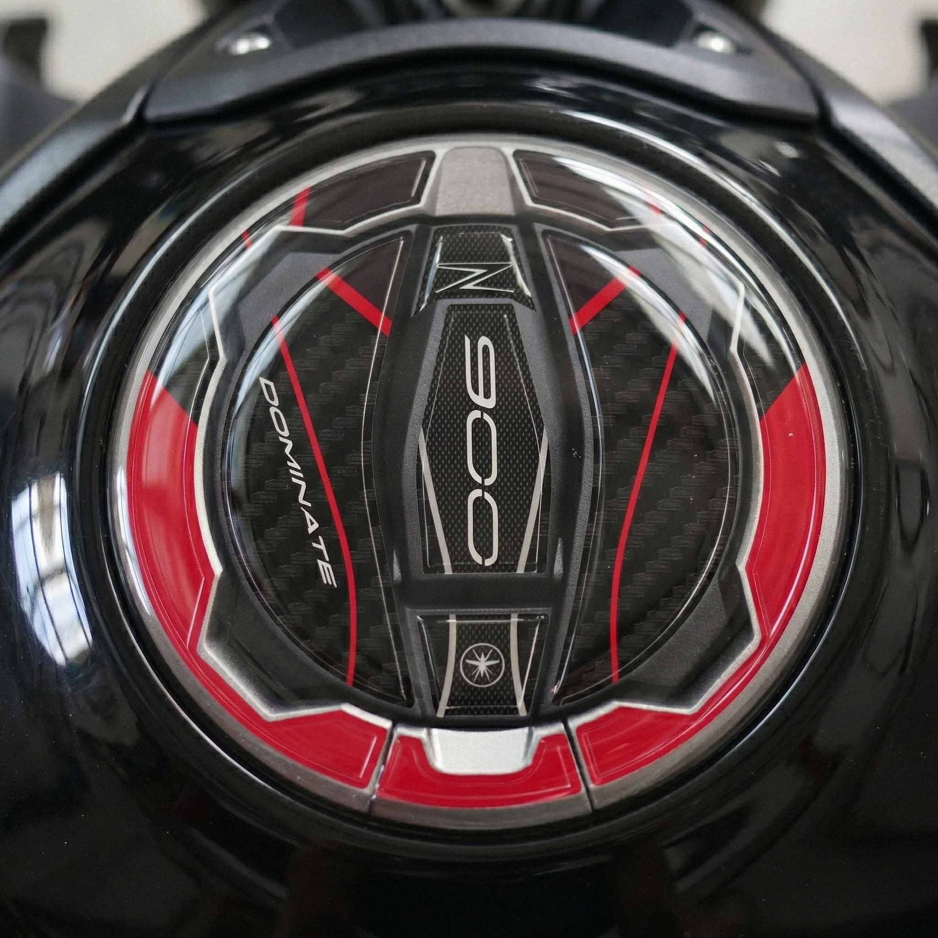 Adesivo 3D Protezione Tappo Serbatoio moto compatibile con Kawasaki Z900 2025-26 - 16