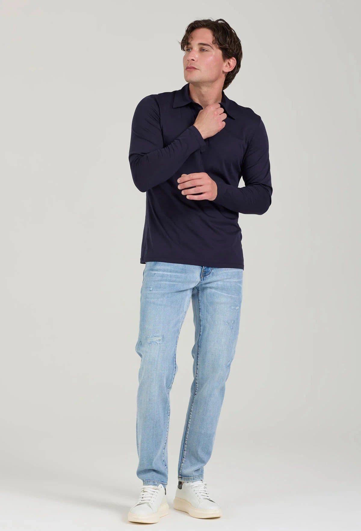 Nardy denim loose lav chiaro 10,5oz - 3