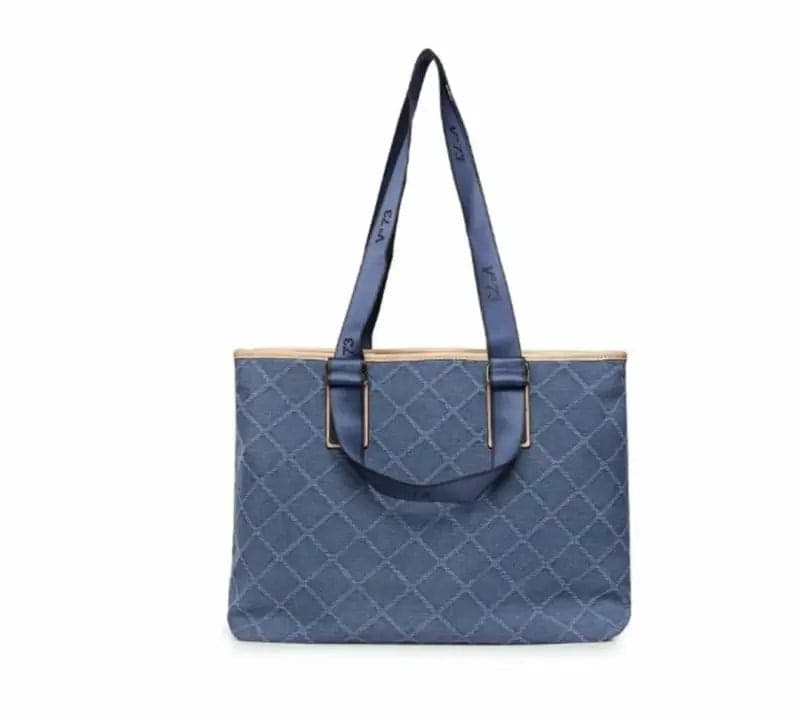 73BS9TZ01C BORSE SHOPPING V73 Blu 0000000306 - 6