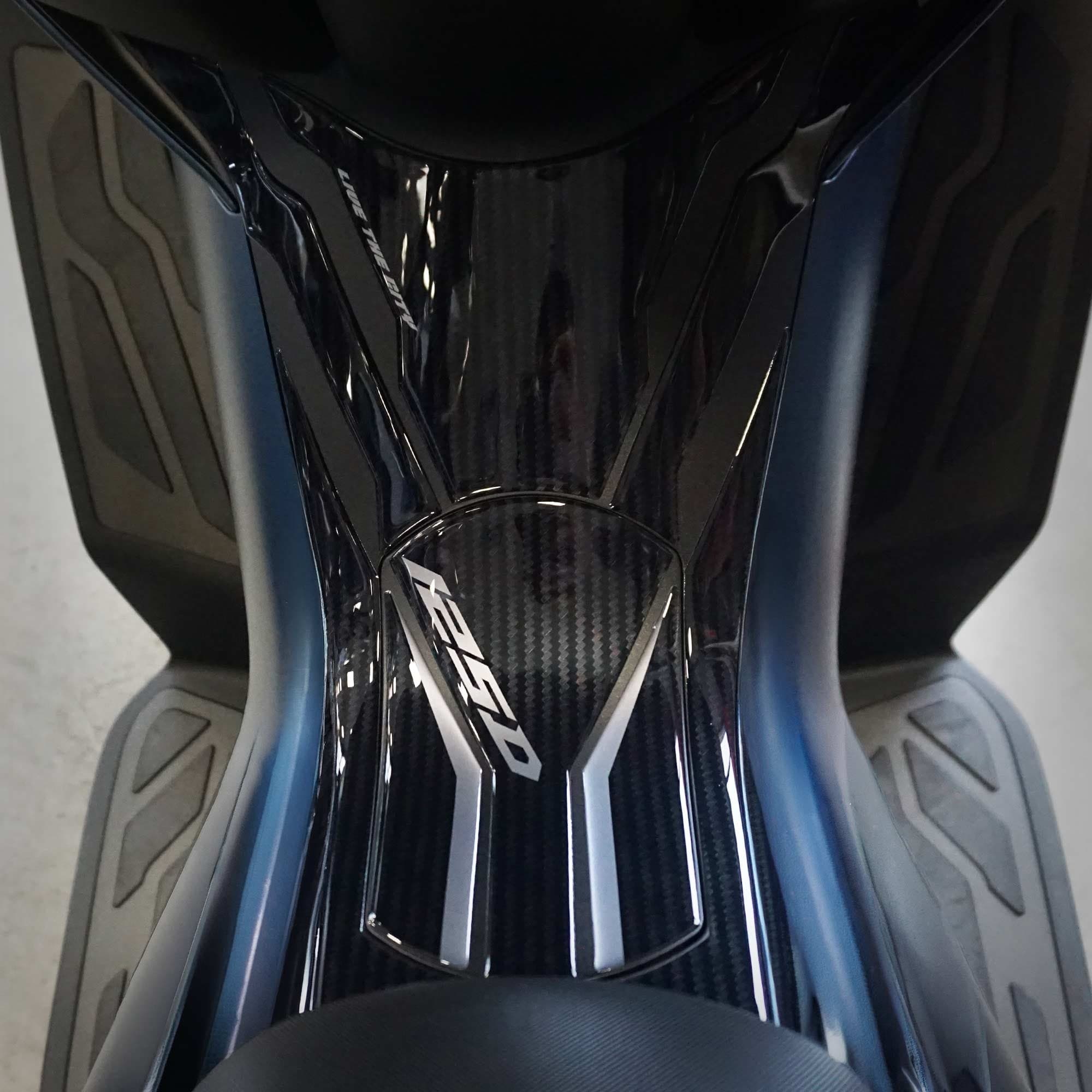 Adesivo Protezione Sportello Pedana Scooter compatibile con Zontes 125D 2023-26