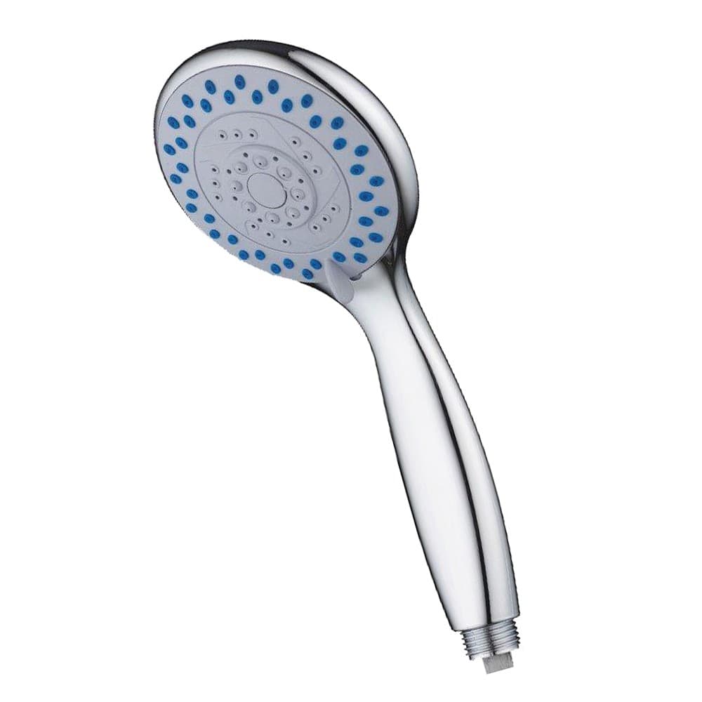 Doccetta Soffione Vasca Doccia 5 Funzioni Multigetto Anticalcare Abs Cromo Satinato - 2