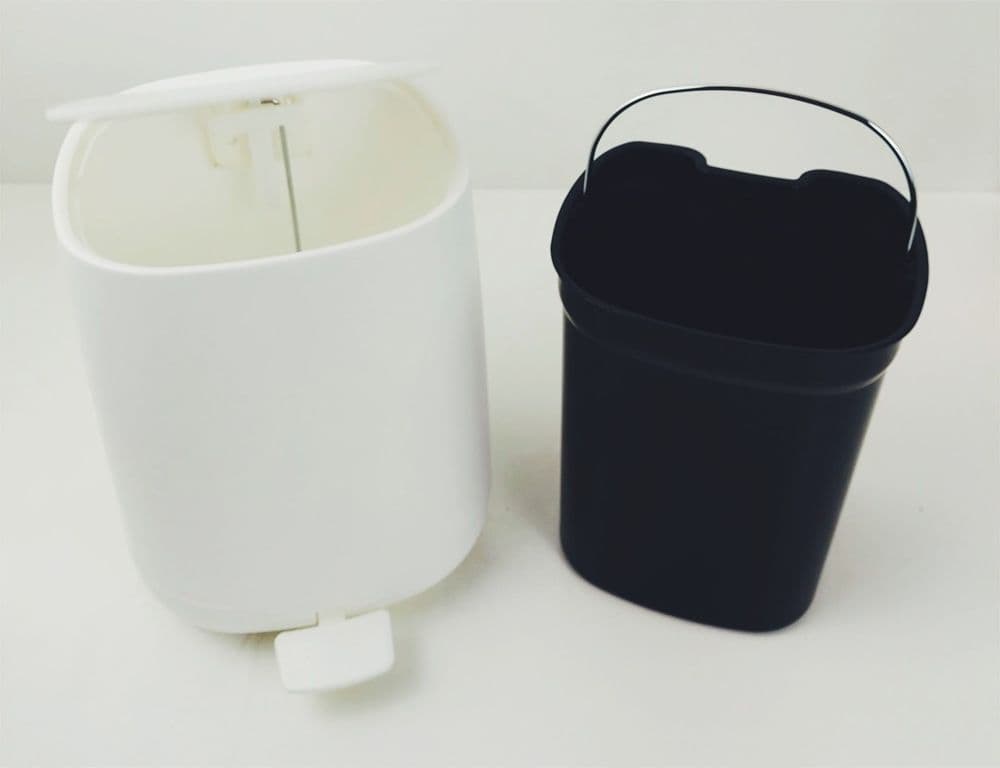 Ogomondo Cestino Fry per Bagno Soft Closing in ABS Bianco - 2