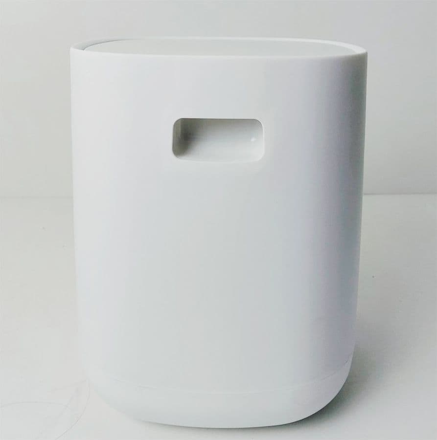 Ogomondo Cestino Fry per Bagno Soft Closing in ABS Bianco - 3