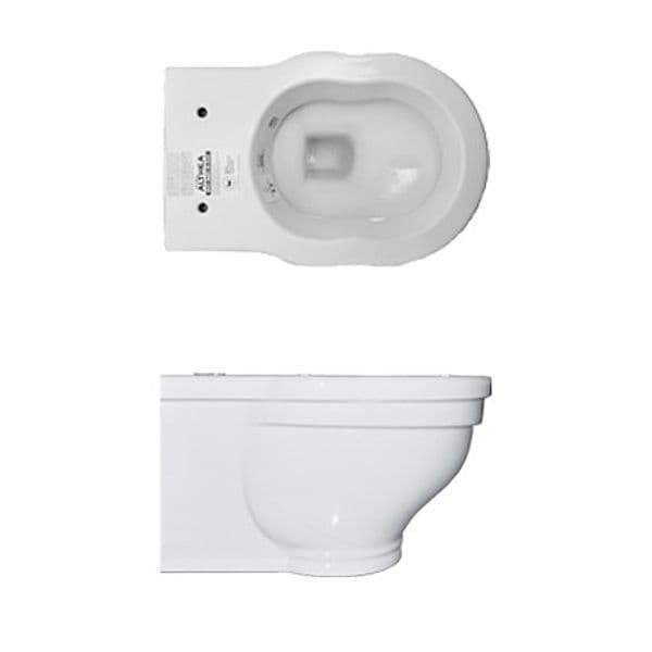 Vaso WC Althea Royal Sospeso Bianco - 3