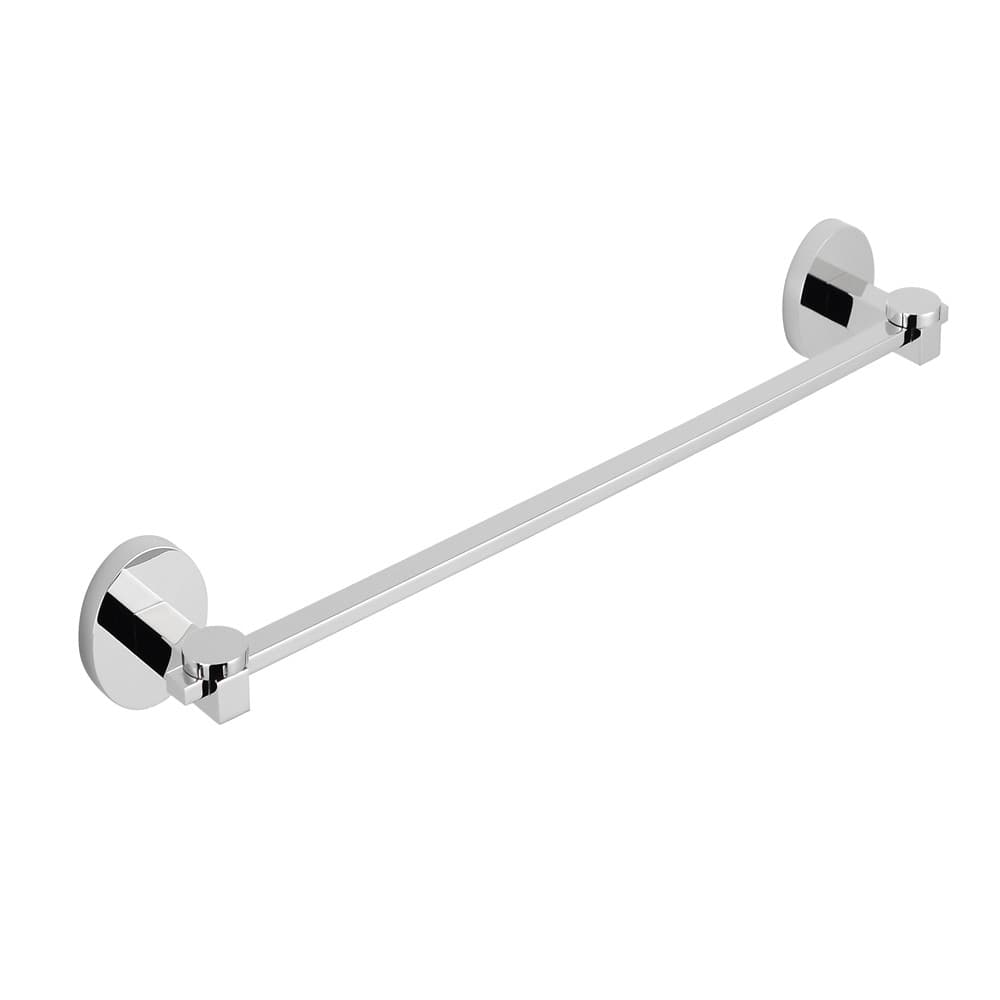 Porta Salviette Asciugamani da Parete Margherita in Ottone Cromato Accessori Bagno - 2