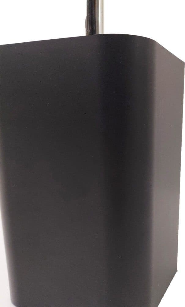Ogomondo Porta Scopino Nero da Terra Serie 25 Abs Termoplastico - 2