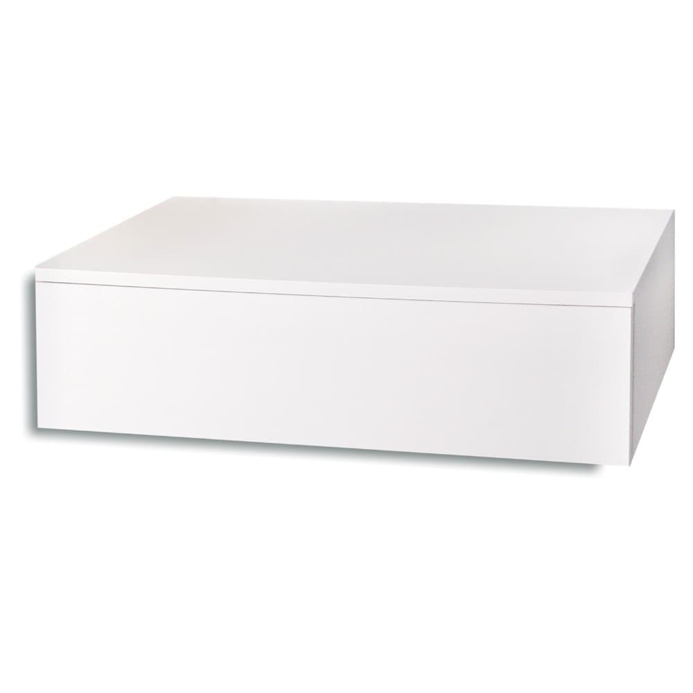 Mobile da bagno sospeso Wonder Bianco con lavabo specchio MADE IN ITALY - 3