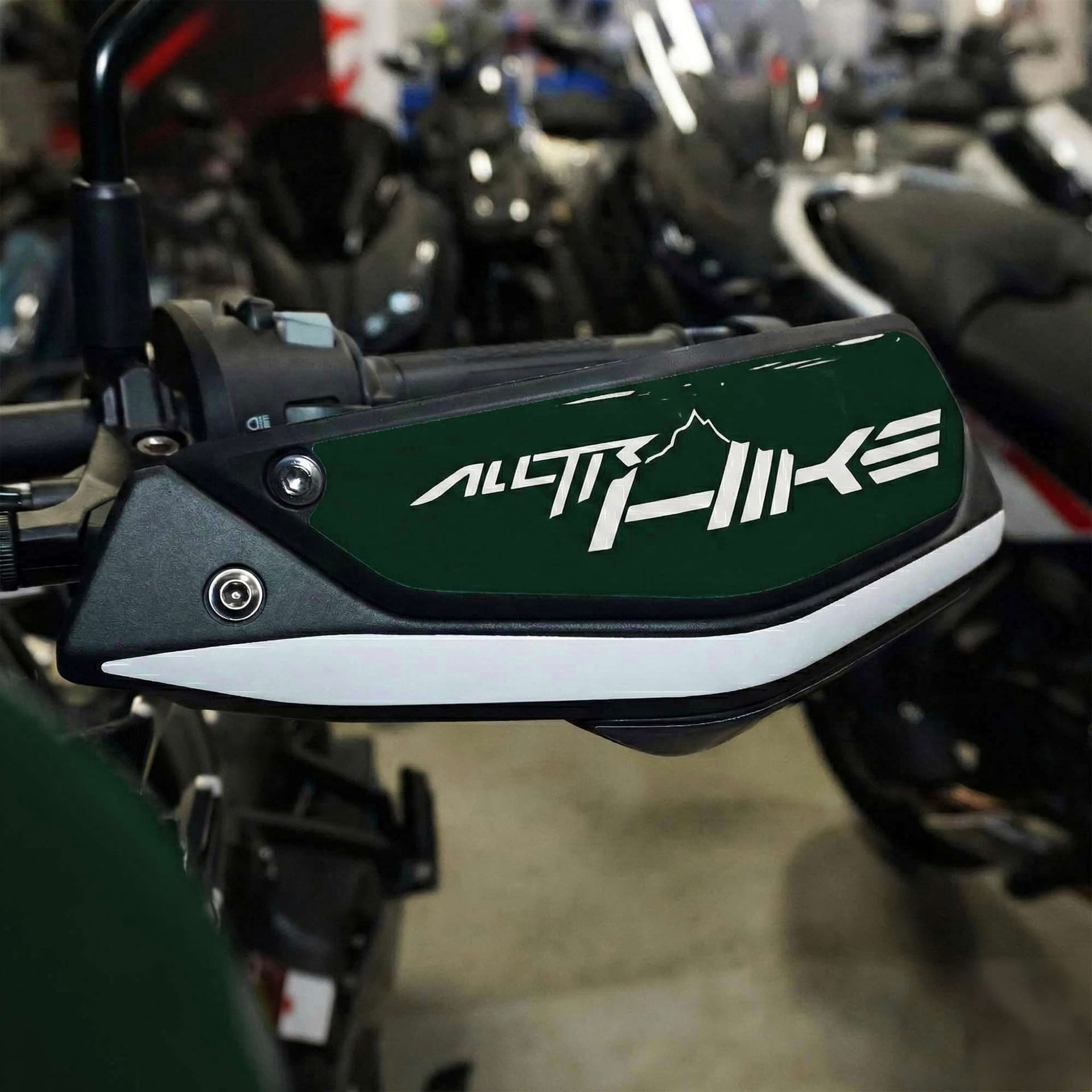 Protezioni Paramani Adesivi 3D compatibili con Moto Morini Alltrhike 450 2026 - 1