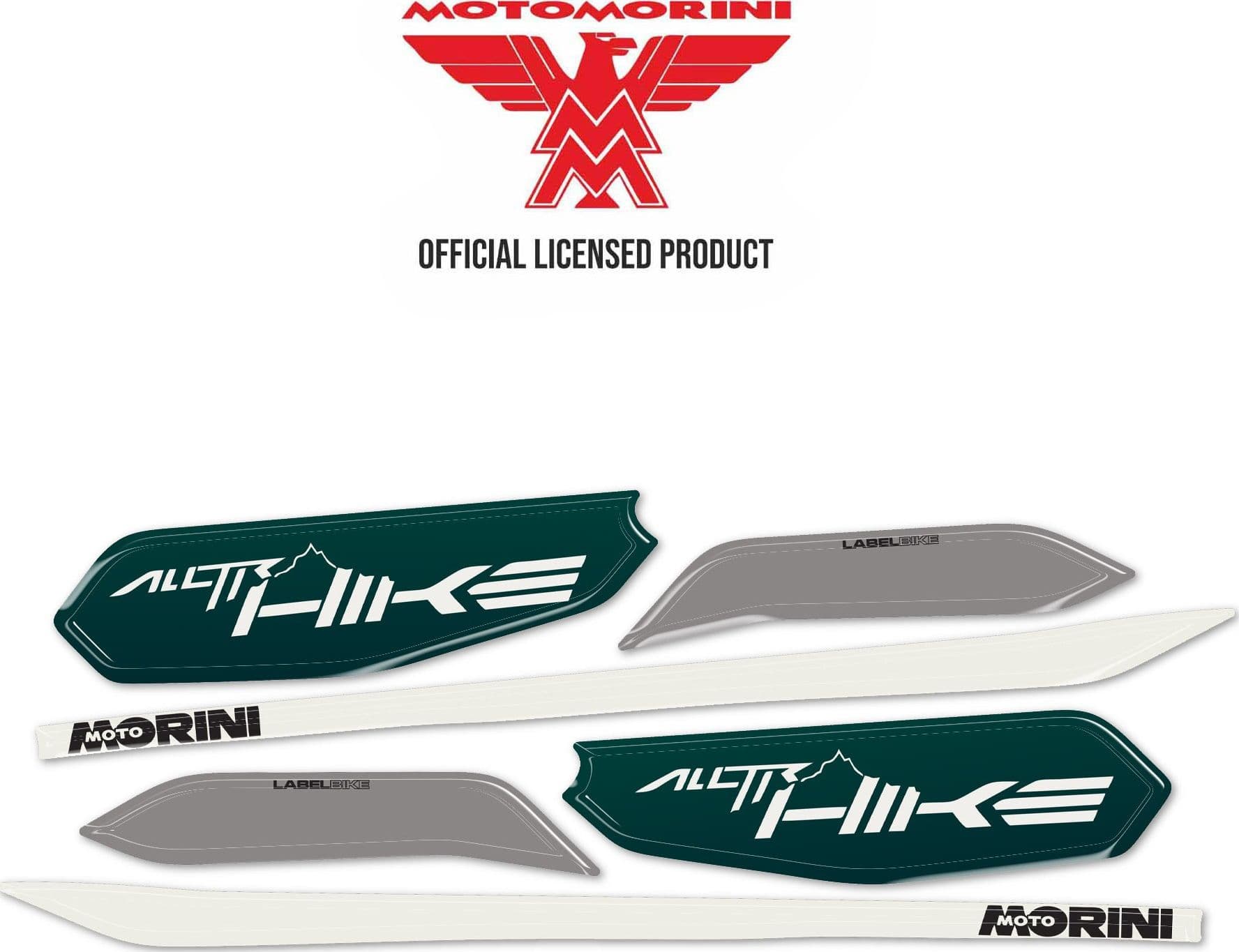 Protezioni Paramani Adesivi 3D compatibili con Moto Morini Alltrhike 450 2026 - 2
