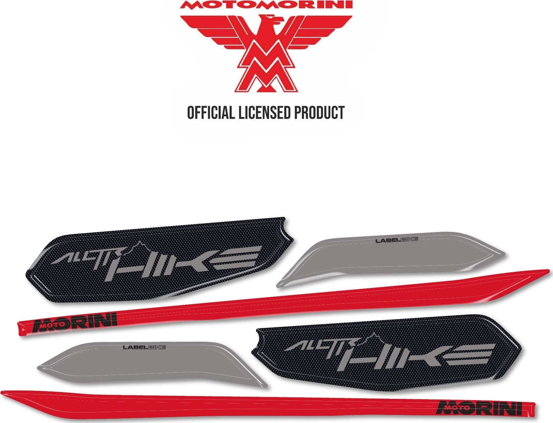 Protezioni Paramani Adesivi 3D compatibili con Moto Morini Alltrhike 450 2026 - 14