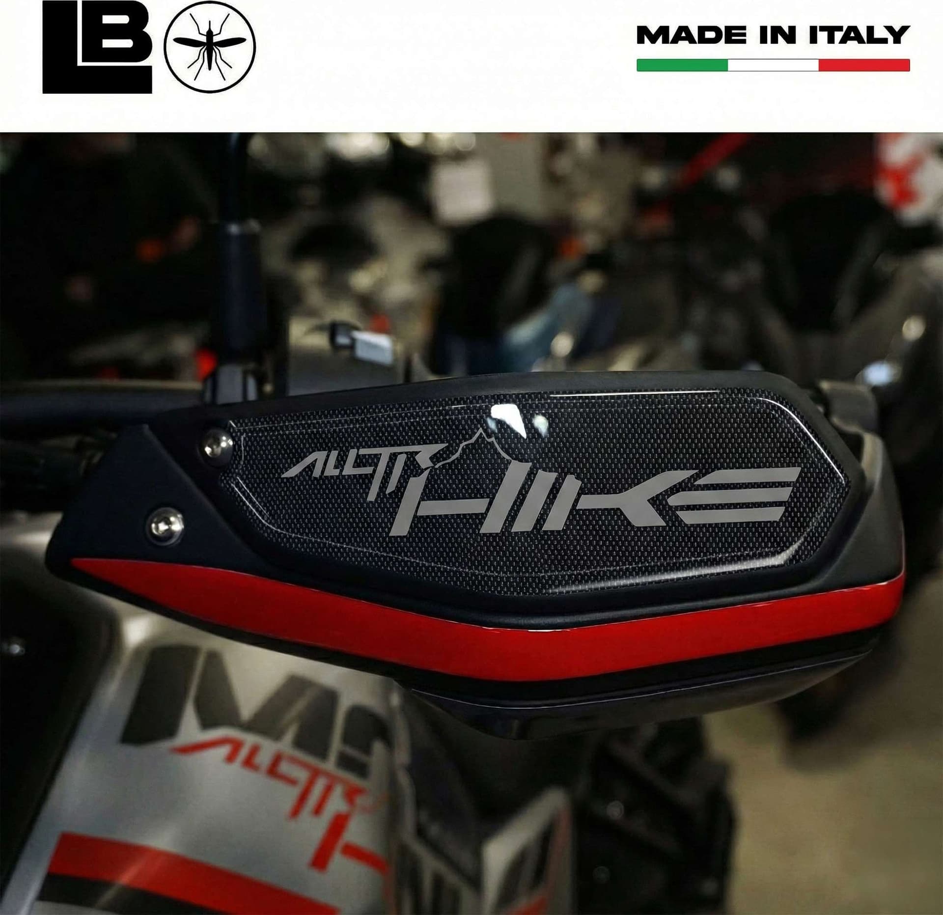 Protezioni Paramani Adesivi 3D compatibili con Moto Morini Alltrhike 450 2026 - 15