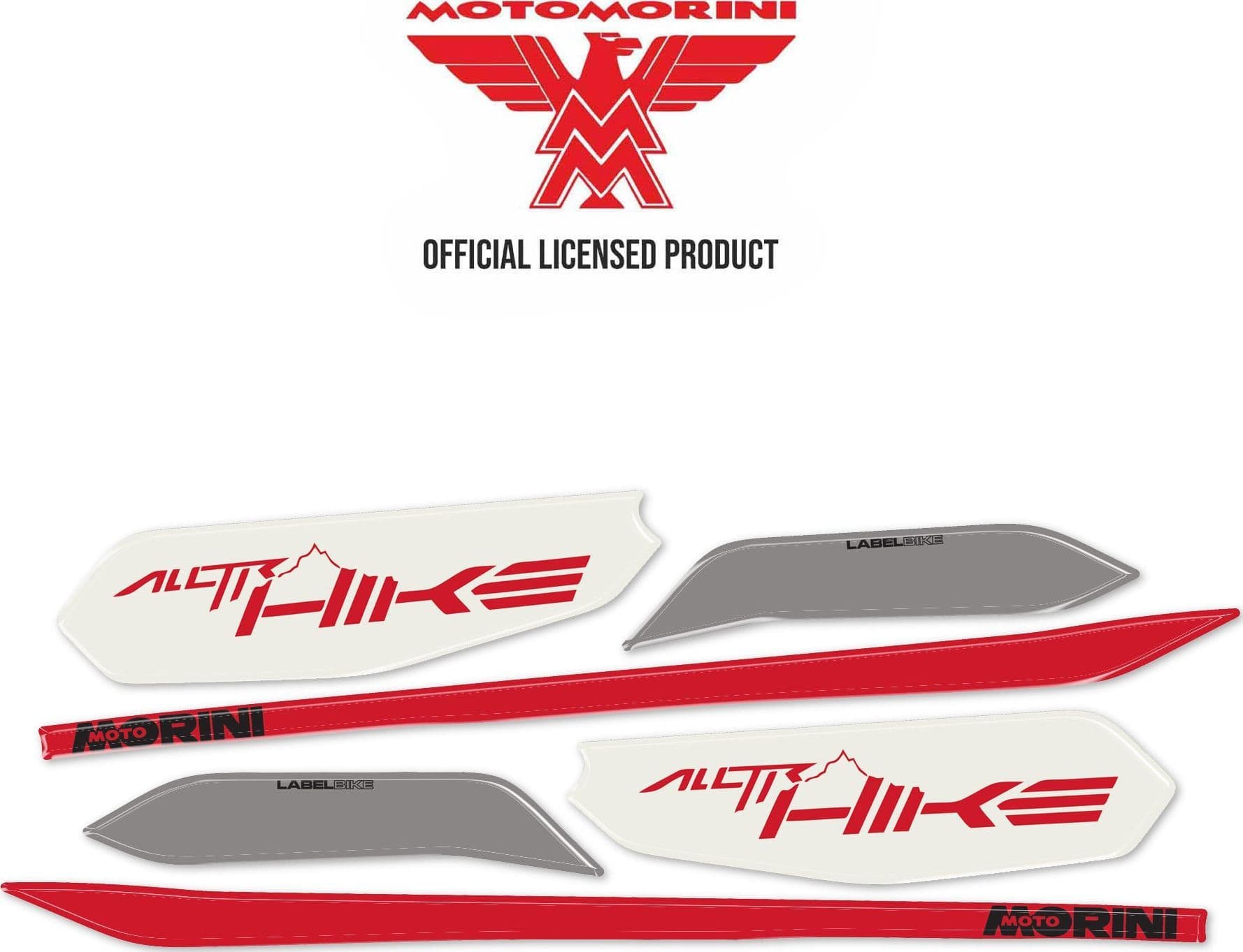 Protezioni Paramani Adesivi 3D compatibili con Moto Morini Alltrhike 450 2026 - 8