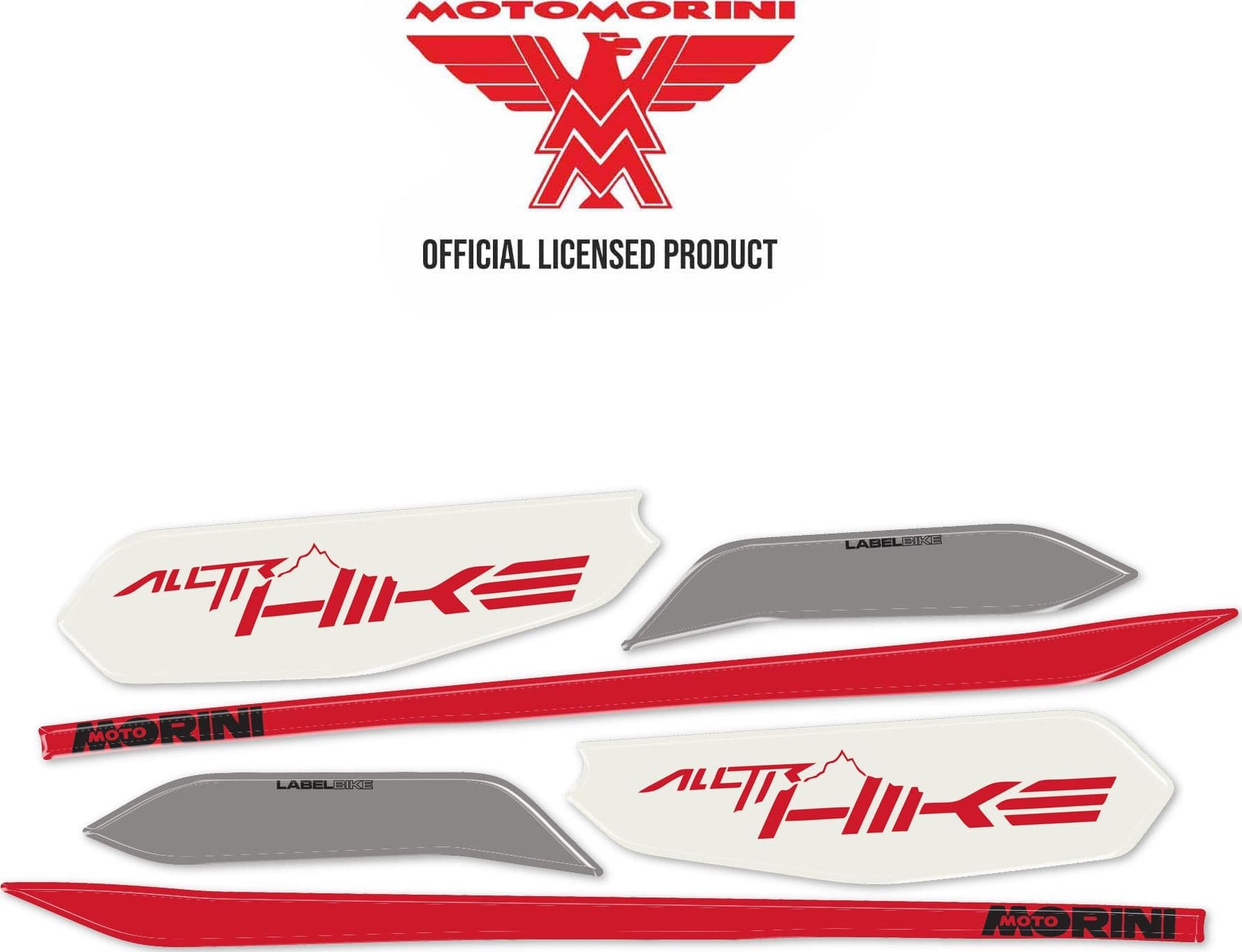 Protezioni Paramani Adesivi 3D compatibili con Moto Morini Alltrhike 450 2026 - 8