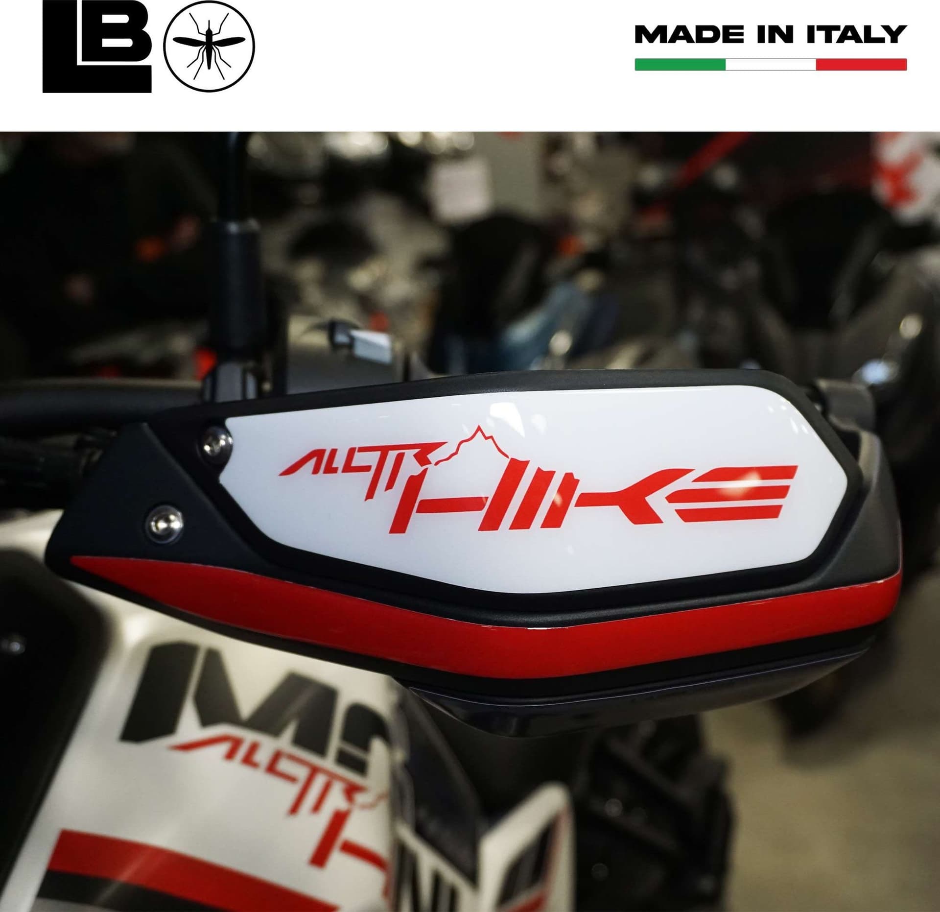Protezioni Paramani Adesivi 3D compatibili con Moto Morini Alltrhike 450 2026 - 9