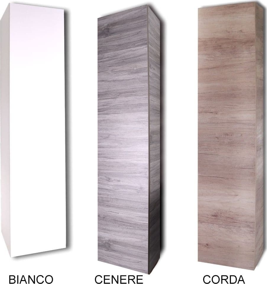 Colonna sospesa Spring pensile da bagno con Anta MADE IN ITALY - 11
